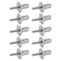 Miniatyrbillede 7 af 8: 10 stk 316 rustfrit stål finneskrue M4x19mm Rustfri surfbrætskrue til Longboards Finer