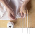 Pikkukuva 2 / 7: 6 kpl 5,7/6,2/6,9 cm käsiompeluneulasetti Kotitalouksien korjausvaatteet Set