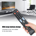 Miniatyrbilde 7 av 8: 2 STK Multifunksjons TV-fjernkontroll med store knapper for Samsung A59-00784C TV