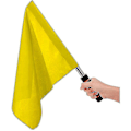 Miniatyrbillede 2 af 3: Special Patrol Performance Rustfrit Dommerflag i Gult