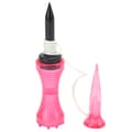 80mm Golf Øvelsestees Gjenbrukbar Ballholder for Øvelsesgressmatte Tilbehør Rosa