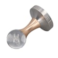 Miniatyrbillede 4 af 8: Kaffe Tamper i rustfrit stål i fødevarekvalitet, krystalkugle, kaffepulverhammer til køkkenbutik, guldsøjle 51 mm/2 tommer