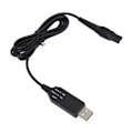 Miniatyrbilde 3 av 8: Elektrisk barbermaskin Laderledning 15V profesjonell skjeggtrimmer USB-ladekabel Passer til HQ8505