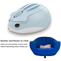 Miniatyrbillede 5 af 5: 2.4GHz Trådløs Mus Sød Hamster Form Mindre Støj Bærbar Mobil Optisk 1200DPI USB Mus Trådløs Mus til PC Laptop Computer Notebook MacBook Ki