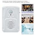 Miniatyrbillede 5 af 6: USB/batteridrevet bevægelsessensoralarm MP3-lydafspiller Infrarød induktionsdørklokke