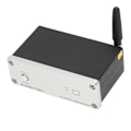 Miniatyrbillede 5 af 8: Bluetooth 5.1 Effektforstærker Lav Effekt Tabsløs Kraftig Dekodningsformat Hjemme Lydforstærker 110‑240V Sølv AU Stik