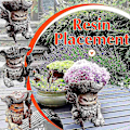 Miniatyrbillede 4 af 5: Havenisser, Fe-have Resin Monster Statue, Nisser Statue, Resin Havefigur