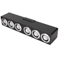 Miniatyrbild 4 av 8: Bluetooth 5.0 Soundbar Stark Basseffekt Multifunktionell Trådlös Högtalare för Telefon Surfplatta PC Svart