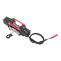 Pikkukuva 6 / 8: RC-vinssi, alumiiniseos, sähköinen kaksimoottorinen simuloitu vinssi Axial SCX10 90046 D90 1/10 RC-autoon, 6-8 V, punainen