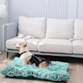 Miniatyrbillede 2 af 4: Komfortabel Hundekennel Kæledyrsstrøelse Dyb Søvn Pv Strøelse Sove Seng Grøn A