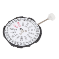 Miniatyrbilde 2 av 8: SL28 Three Hands Quartz Movement Date Watch Armbåndsur Reparasjonstilbehør (dobbel kalender)