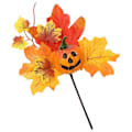 Pikkukuva 1 / 5: Väärennetty vaahteranlehti, pitkäikäinen, helppohoitoinen, keinotekoinen kurpitsa vaahteranlehti sadonkorjuuseen, kiitospäivään, Halloween-juhliin -CHN C