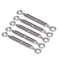 Miniatyrbillede 6 af 8: 5 stk. spændespænde for øje og øje Wire Rope Tension 304 rustfrit stål skærm SejlhardwareM6