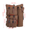 Pikkukuva 2 / 8: 4K Canvas Kahvipiirustustaulu Multi Sketchpad Art Bag