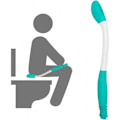 Pikkukuva 5 / 5: WC-apuvälineet pyyhkimiseen, pitkävartinen Bottom Buddy -pyyhintäapu
