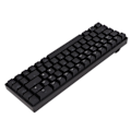 Miniatyrbillede 7 af 8: Tastatur 68 taster hvidt lys tre tilstande sort mekanisk tastatur til Windows til HarmonyOS til Android til IOSBrown Switch