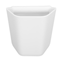 Miniatyrbillede 5 af 8: Kaffe Knock Box Stor Kapacitet Kaffegrums Knock Box med Knock Bar og Skridsikker Base Hvid