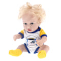 Pikkukuva 6 / 8: 12 tuuman vinyyli Reborn-vauvanukke Lapsi Eläväinen Ihana Taapero Baby Doll Lapset Lelulelu Lahja
