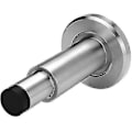 Miniatyrbilde 1 av 5: Justerbar Solid 304 Rustfritt Stål Ekstra-tykk Støpt Gummi Kraftig Dørstopper Veggmontert Innebygd Dørstopper Dør (sølv) (1 stk)-AX