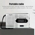 Miniatyrbild 3 av 5: BC-R21 Bärbar Mini AM FM Radio Stereohögtalare
