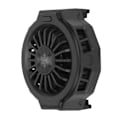 Pikkukuva 5 / 8: Kännykkäpuhelimen jäähdytin LZF10 Semiconductor Refrigeration Phone Cooling Stand Fan RGB-värikkäällä valolla pelaamiseen (musta perusmalli)