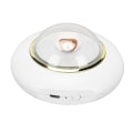 Miniatyrbillede 3 af 8: Elektrisk USB-håndvarmer 2 niveauer Hurtig opvarmning 4000mAh LED-natlys Cute Space Man Håndvarmer Hvid