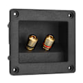 Miniatyrbillede 7 af 8: Akustiske komponenter til HiFi-højttaler 2 Kobberbindingspost Terminal Kabelstik Box Shell