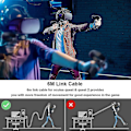 Miniatyrbillede 5 af 5: Link Kabel kompatibel med Oculus Quest 2, Hurtig opladning & Pc Dataoverførsel Usb C 3.2 Gen1 5gbps Pd Overførselsladekabel Vr Headset Link Kabel-E