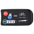 Miniatyrbillede 3 af 8: KT- LED880 Cykel til SM Normal Connector Kontrolpanel Display Meter Cykelmodifikation Elektrisk tilbehør