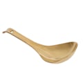 Miniatyrbillede 7 af 8: Serveringsske i blankpoleret messing, tyk serveringsske i guld, suppeske, køkkenskeer, L