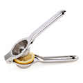 Miniatyrbillede 3 af 5: Stor Ultra Holdbar Manuel Citronpresser 2 Dele Premium Rustfrit Stål Bred Stærk Design