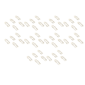 Miniatyrbillede 7 af 8: 50 stk. Pen Clips Multifunktionel galvanisering Sød form metal penneholdere til Notebook Journals Udklipsholder billeder