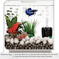 Miniatyrbilde 2 av 3: 2 stk. Svampfilter Akvarium Luftfilter Bio Svamp Betta Reke XY-2835
