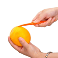Miniatyrbillede 3 af 5: Citrusfrugtskalfjerner - 20 stk. Plastik Citron Grapefrugt Skalkutter