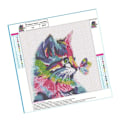 Pikkukuva 2 / 8: Set 40x40cm Väri Kitty Tee itse Pyöreä Jalokivihelmimaalaus Taide Kiiltävä Hartsi Koristetaide