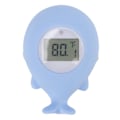 Miniatyrbillede 8 af 8: Hvalformet babybadekar vandtermometer lydløs alarm spædbarn baby badekar flydende legetøj temperaturtermometer