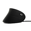 Miniatyrbillede 5 af 5: Ergonomisk lodret mus med LED-belysning - 1200-3200 DPI - 6 knapper - Sort
