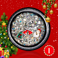 Miniatyrbild 4 av 8: Nagelkonstdekoration Jul Strass Legering Paljett Mix Manikyr Dekaler #01