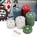 Pikkukuva 8 / 8: 100 kpl / Box Pokerimerkit Professional Family Educational Digital Chips Set