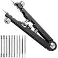 Miniatyrbild 1 av 5: Armbandsurtång, reparationsverktygssats för klockor med 10 legerade stålgafflar, demonteringsverktyg för armband för byte av länkar