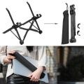 Miniatyrbillede 8 af 8: Sammenfoldelig Laptop Stand Bord Justerbar Højde Lapdesk til Notebook