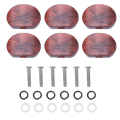 Miniatyrbilde 1 av 8: 6 STK/ Sett Tuning Pegs Maskinhoder Akrylknapper for gitar(#5)