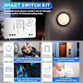 Miniatyrbillede 4 af 5: Tuya Smart Wifi Switch Modul AC/DC7-32V til Alexa Smart Home