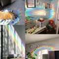 Miniatyrbilde 4 av 8: 16 stk Rainbow Suncatcher Window Clings Anti Collision Window Stickers Decals for Birds