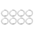 Miniatyrbilde 2 av 8: 200 stk M8 delte låseskiver 304 rustfritt stål 0,5 tommer ytre diameter festemaskinvare for maskinindustrien