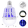 Pikkukuva 1 / 5: Elektroninen hyttysten tappolamppu 2 in 1 UV LED -CNSZ