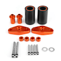 Miniatyrbilde 1 av 8: Motorsykkel CNC Rammeskyvere AntiCrash CNC Aluminiumlegering Pude Fallbeskytter