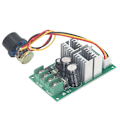 Miniatyrbild 3 av 8: DC Motor Speed ​​Controller Högkvalitativ PWM Support PLC Analog med ratt DC6-60V 20A