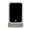 Miniatyrbillede 4 af 8: LED Makeup Spejl 3 Lysfarver Justerbar Lysstyrke Touch Switch Spejl til Hjem Rejse Brug Blå