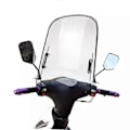 Miniatyrbild 3 av 5: 2 mm tjock universell motorcykelvindruta, klar vindavvisare